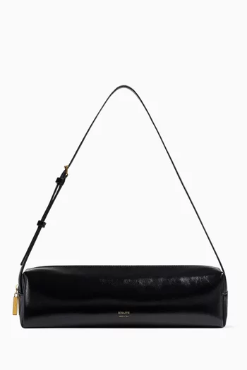 Kye Shoulder Bag in Glossed Leather
