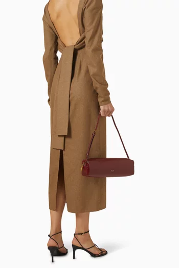 Kye Shoulder Bag in Glossed Leather