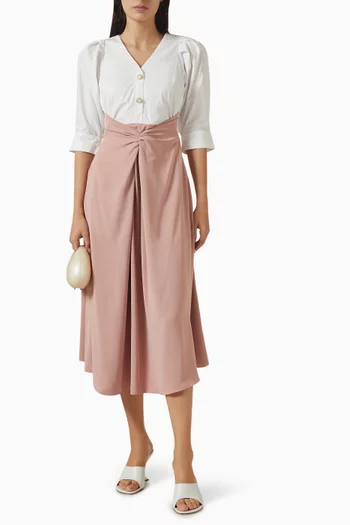 Phoebe Dress in Cotton