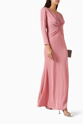 Knotted Maxi Dress