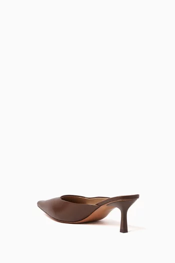60 Mules in Leather