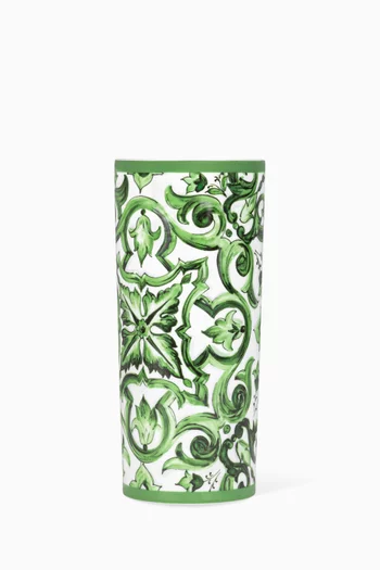 مزهرية أسطوانية بورسلين