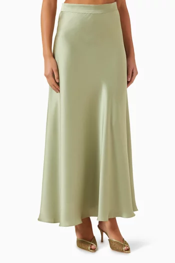 A-line Midi Skirt