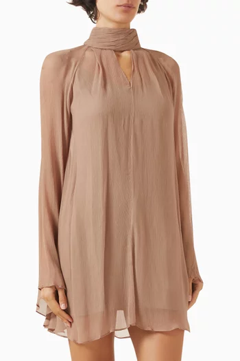 فستان إستر قصير شيفون