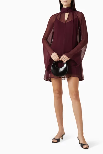 فستان إستر قصير شيفون