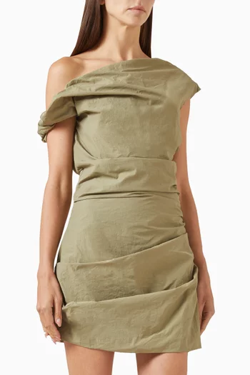 Remmy Mini Dress in Cotton Blend