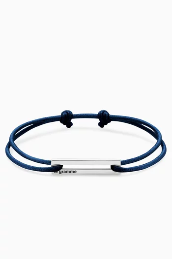 سوار جودرون بتصميم حبل فضة إسترلينية، 1.7 غرام