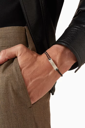 سوار جودرون بتصميم حبل فضة إسترلينية، 5 غرام