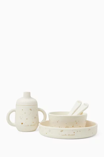Star & Crown Silicone Tableware Set