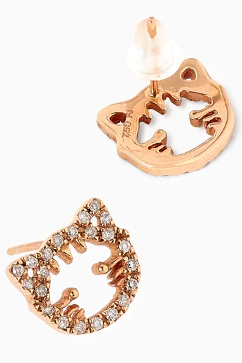 Maya & Friends Earrings in 18kt Yellow Gold