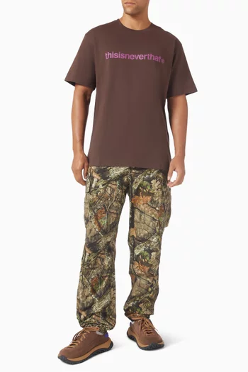 تي شيرت بشعار الماركة قطن جيرسيه