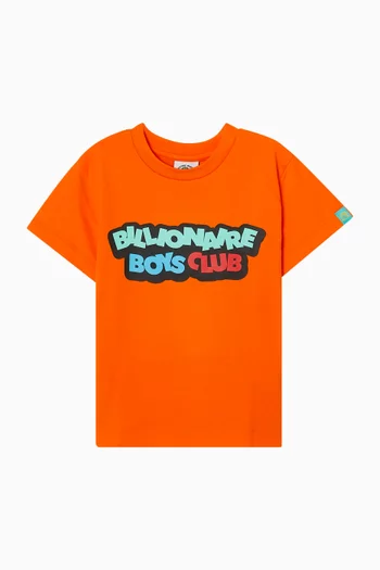 Jumble Logo Print T-shirt in Cotton