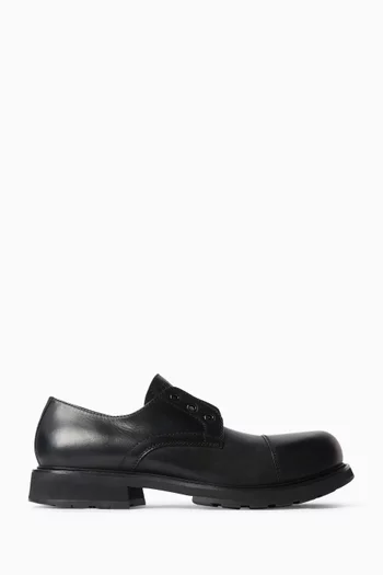 Truck Derby Shoes in Leather