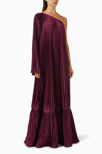 Mozart Gown in Plissé