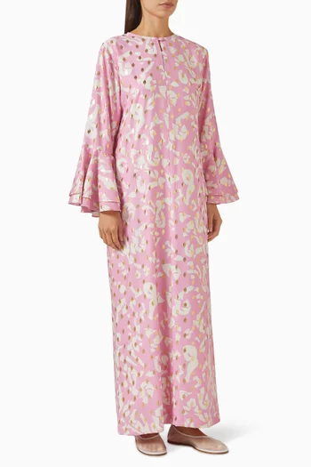 Bella Ruffle Maxi Dress