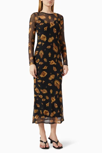 Deloris Dress in Mesh