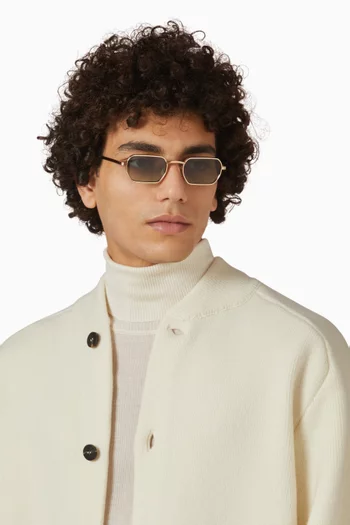 Shmooz Sunglasses in Metal