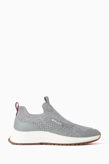 Dewan Sneakers in Mesh & Leather