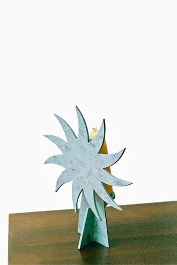 حامل شمعة لو سولاي حديد مطاوع