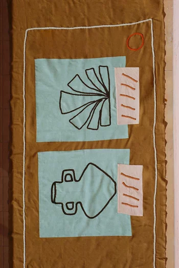 بطانية نوام مزيج صوف وقطن