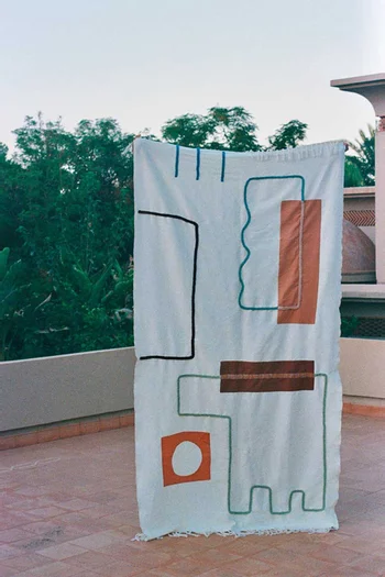 بطانية زيسو مزيج صوف وقطن