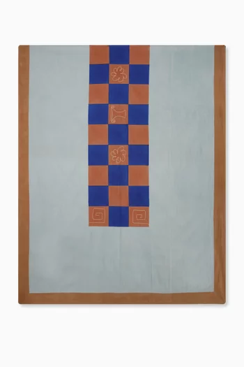 مفرش طاولة ميلاس 3 كتان