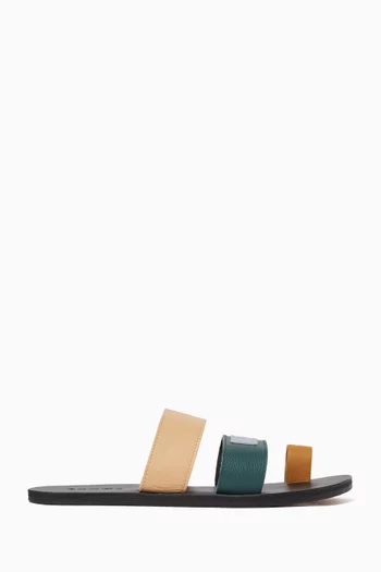 حذاء مفتوح بهال بهال جلد