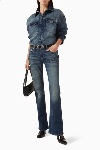 Maria Mid-rise Bootcut Jeans