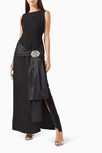 Sleeveless Column Maxi Dress