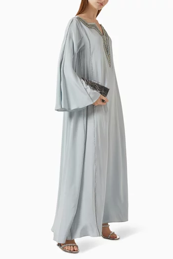 Crystal-embellished Kaftan