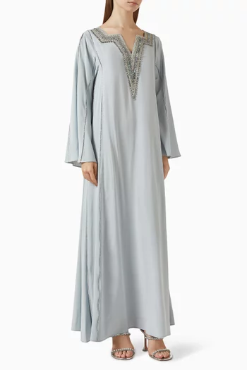 Crystal-embellished Kaftan