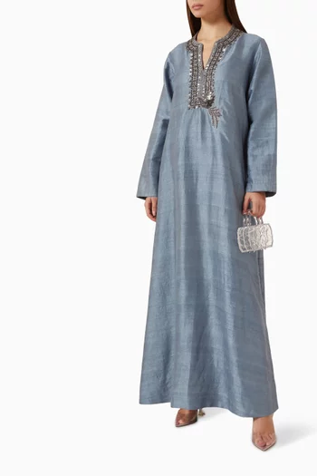 Bead-embellished Kaftan