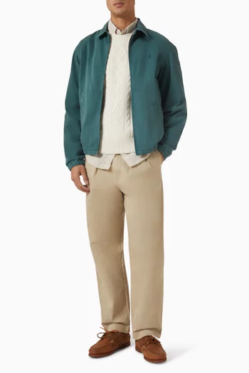 سترة مزيج صوف وألبكة بولو رالف لورين × يانكيز