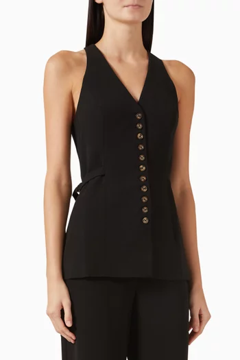 Rowe Button Vest