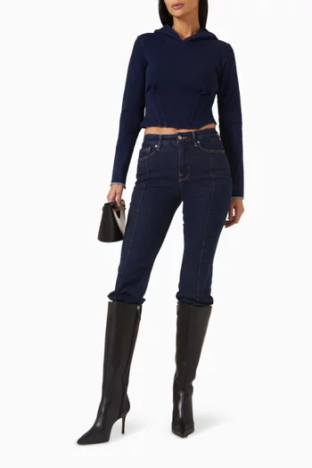 Jeanius Corset Hoodie