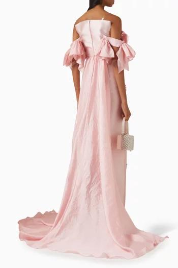 Crystal-embellished Gown