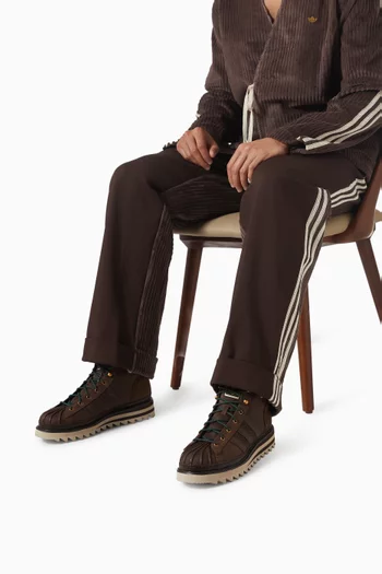 CLOT Pro Model Boots in Leather