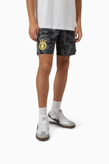 x BAPE Samba Sneakers in Leather