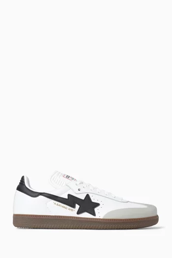 x BAPE Samba Sneakers in Leather