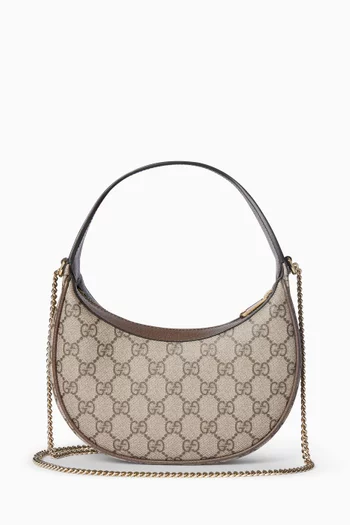 Small Ophidia Shoulder Bag in GG Monogram Fabric