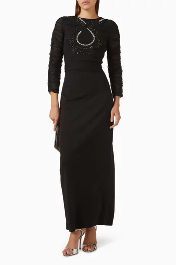 Bead-embellished Dress