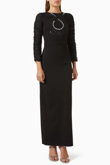 Bead-embellished Dress
