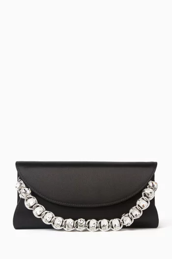 Taylor Envelope Clutch in Satin