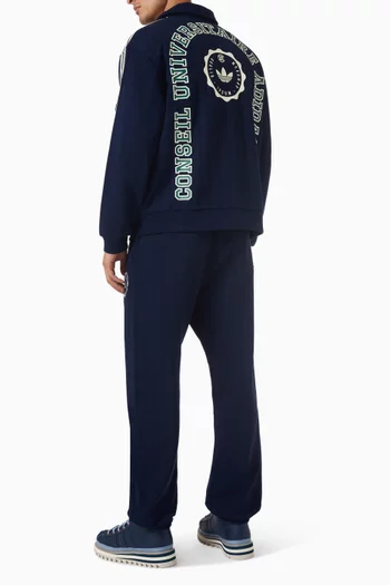 سويت شيرت كلوت بفتة رقبة مستديرة فرنش تيري