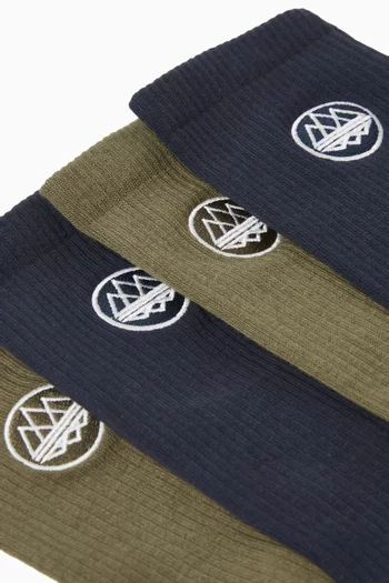 Mod Trefoil SPZL Socks in Cotton-blend