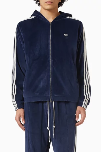 x Wales Bonner Track Jacket in Velour