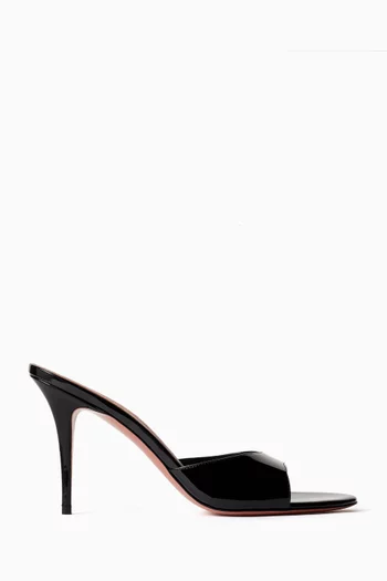 Elodie Mules in Patent Leather