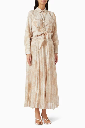 Luce Top & Skirt Set in Chiffon