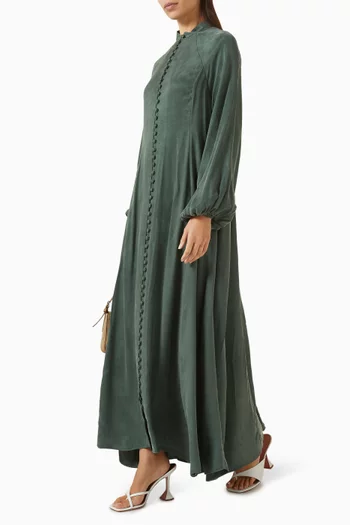 Prime Shirt Dress in Silk