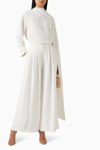 Shawl Top & Pants Set